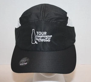 NEW NWT BLACK TOUR CHAMPIONSHIP BY COCA-COLA Hat/Cap Back Small Fit  - Picture 1 of 7