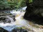 Photo 6x4 Waterfall below the Rumbling Bridge on the River Eachaig Clacha c2020
