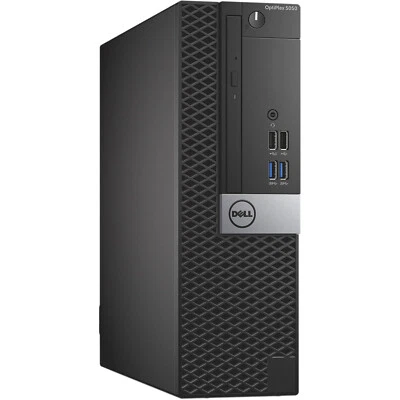 Dell Optiplex 5050 SFF Desktop Intel Core i7-7700 16GB x 256GB SSD Windows 10 - Image 1 of 4