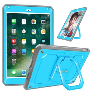 For Apple iPad 9.7 inch 6th Gen 2018 Tablet Mutiple Angles Case Cover Grip Stand - Picture 1 of 14
