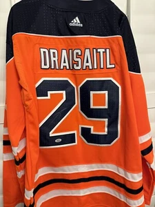 Leon Draisaitl Hand Signed Edmonton Oilers Jersey Autographed PSA/DNA COA - Picture 1 of 7