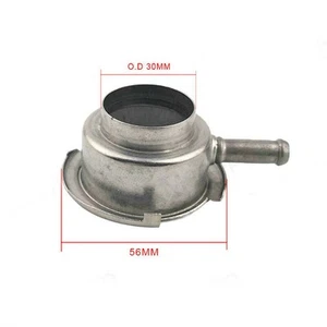 For Car Coolant Filler Neck Steel Radiator 1x 2.20\"/56mm OD Brand New - Picture 1 of 12