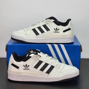 Adidas Forum Low CL Para hombres Talla 10 Zapatos Atléticos Blanco Negro Tenis Informales - Imagen 1 de 8