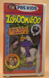 Zoboomafoo Look Whos Home VHS 2001 Small Clamshell PBS Kids **Buy 2 Get 1 Free** - Bild 1 von 3