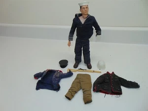 Vintage 1964 Hasbro GI Joe Navy Sailor Figur - Bad Joints / fehlender Arm - Zubehör - Bild 1 von 12