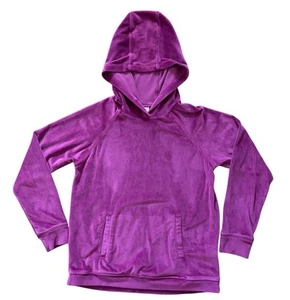 32 Degrees Heat Pink Hooded Fleece Pullover Sweatshirt Girls Size M Medium 10 12 - Picture 1 of 5
