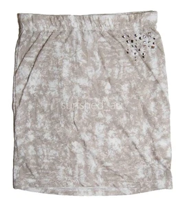 Rip Curl Womens 10 VORTEX SKIRT Mini Skirts New - Beige Rrp $49.99 - Picture 1 of 2