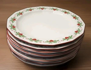 Porsgrund Norway Hearts & Pines Bread & Butter Plate 8" Side Plate - Picture 1 of 9