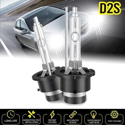 For Acura TSX 2004 2005 2006 2007 2008 HID D2S Headlights Hi/Lo beam bulbs Kit - Image 1 of 4