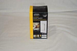 GE - Wi-Fi Smart In-Wall Switch - White & Light Almond #40792 Open Box - NEW!