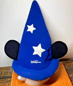 Vintage Tokyo DISNEYLAND Fantasia Wizard Hat w/Mickey Mouse Ears Adult Cosplay - Picture 1 of 13