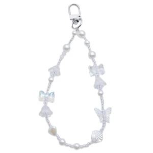 Phone Pendant Phone Chains Beaded Phone Jewelry Alloy Material for Any Occasion - Zdjęcie 1 z 9