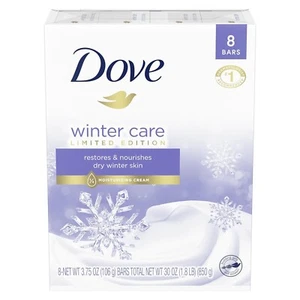 Crema hidratante Dove Winter Care edición limitada 8 barras 3,75 OZ - Imagen 1 de 1
