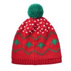 Snowflake and Christmas Tree Woolen Hat Knitted Hat Skull Cap Christmas