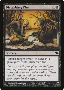 1x Disturbing Plot - NM PACK FRESH - Shadowmoor - SPARROW MAGIC mtg - Picture 1 of 1