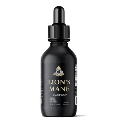 Extracto de tintura de hongo melena de león Foto 1 de 4