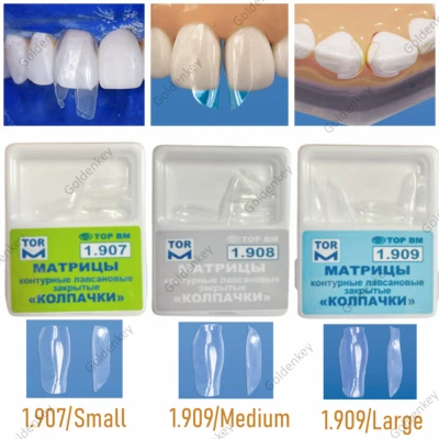 Dental Clear Matrix Anterior TOR VM Matrices BT Bioclear TOP BM Black Triangle