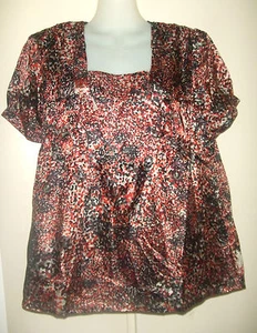 SOMEWHERE HAUT BLOUSE 100% SOIE TAILLE FR38/ EU36 - Picture 1 of 12