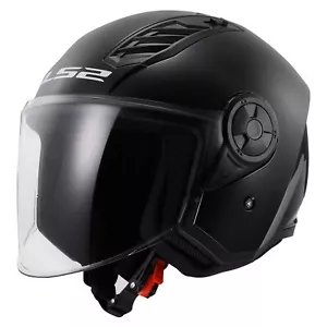 LS2 OF616 Airflow II helmet solid gloss black - Bild 1 von 6
