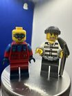 Lego Wildlife Photographer Minifigure With Robber/Criminal 2 Figures
