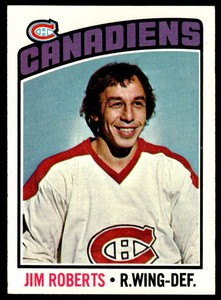 1976-77 Topps Jim Roberts Montreal Canadiens #119