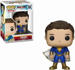 Pop DC Heroes 3.75" Action Figure Shazam - Freddy #261 Binyl BRAND NEW 18 - Foto 1 di 1