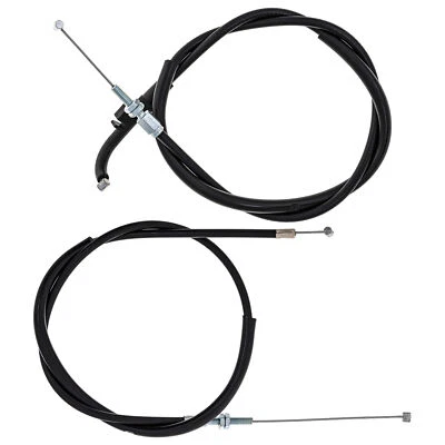NICHE Push Pull Throttle Cable Set for Suzuki Kawasaki Ninja 500 54012-0058 - Image 1 of 4