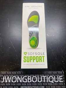 Sof Sole Airr Orthotic Support Men’s Insole - Picture 1 of 8