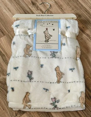 Manta de bebé de felpa Winnie the Pooh de colección de Disney para cochecito neutro Foto 1 de 3