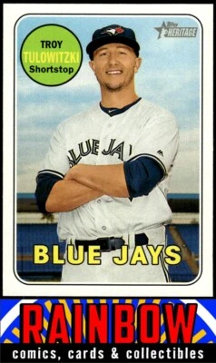 2018 Topps Heritage #98 Troy Tulowitzki - Image 1 of 2