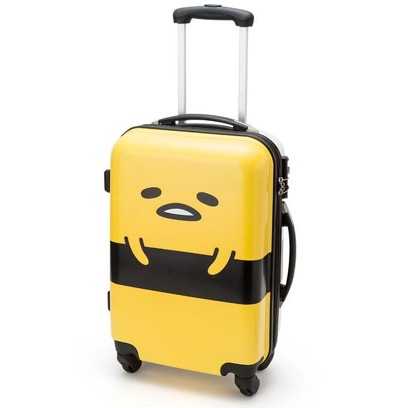 Sanrio Gudetama Carry Case Bag Suitcase Yellow TSA Lock 31L 4 Wheel Caster Trip