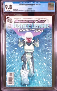 Justice League: Generation Lost #12 (2010) CGC 9.8 • Brightest Day 1:10 Variant - Picture 1 of 2