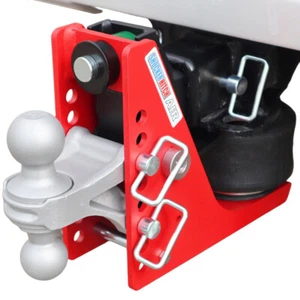 Shocker Air Hitch with Combo Ball Mount (2" & 2-5/16" Balls) - Foto 1 di 23