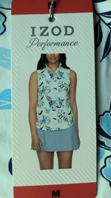 Camiseta sin mangas para mujer Izod Performance Foto 1 de 3