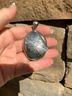 Antique Sterling Silver Locket Pendant Handcrafted