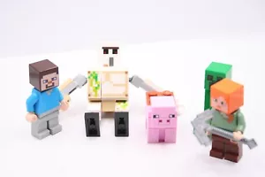 Minifiguras MineCraft, golem no completo y más LEGO H34 - Imagen 1 de 4