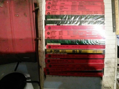 yamaha manuals micro fiche. All models from 50 cc up to V MAX. 1980 up to 1991 - Image 1 of 4