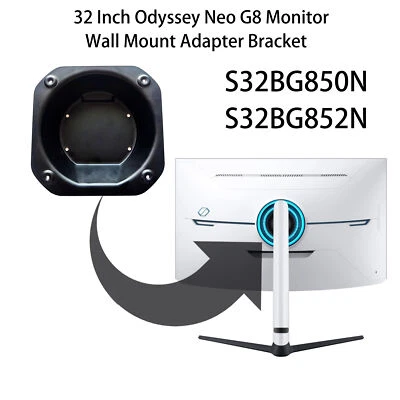 Compatible with samsung Wall Mount vesa Adapter Odyssey Neo G8 32" BG852 100x100