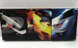 Initial D Memorial Blu-ray Collection Vol.1~3 BOX Complete Set Japanese USED - Picture 1 of 9