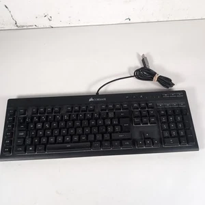 Corsair K55 RGB Wired Gaming Keyboard Tested Working - Afbeelding 1 van 9