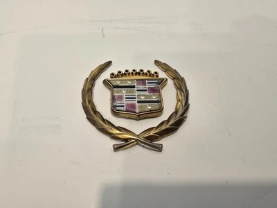1994-2003 Cadillac Deville emblema lateral insignia oro OEM P797 Foto 1 de 4