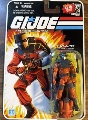 G.I. Boneco de ação Joe 25º aniversário bombeiro BARBECUE Hasbro 2008 novo - Imagem 1 de 4