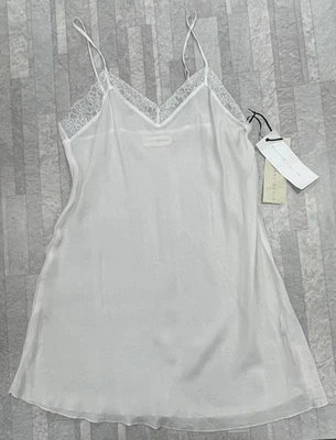 New 4 Love And Liberty Johnny Was Short Silk Slip Lace Trim In Antique Size: XS - Image 1 of 4