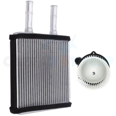 Kit de núcleo de calentador y motor soplador de climatización para Hyundai Accent 2003-2006 delantero de aluminio Foto 1 de 4