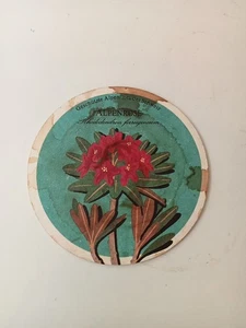 Sous Bock : EDELBRAU - CALANDA BRAU CHUR - SUISSE / Coaster Bierdeckel Viltje - Picture 1 of 2