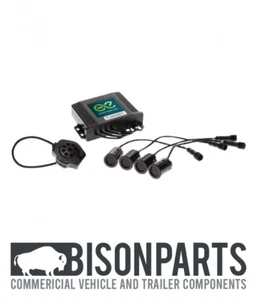 SIDE ULTRASONIC DETECTION SYSTEM WITH 4 SENSORS FITS TRUCKS LORRY CV LCV VAN BUS - Picture 1 of 13