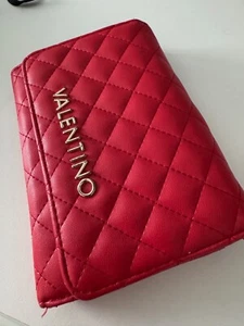 Valentino Geldbörse, Rot, leichte Gebrauchsspuren an den Rändern - Bild 1 von 4