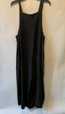 NEW LOOK MUJER CÓMODO PETO DE MATERNIDAD MONO NEGRO DE UNA PIEZA TALLA 8 Foto 1 de 2