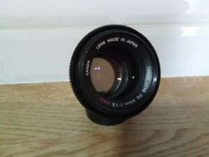 Canon fd 55mm /F1:1.2 lens - Fungus.