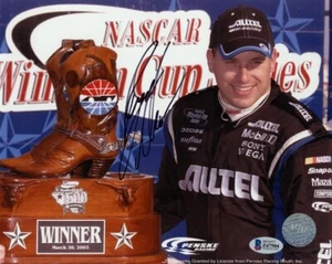 RYAN NEWMAN SIGNED AUTOGRAPHED 8x10 PHOTO CELEBRATED NASCAR DRIVER BECKETT BAS - Picture 1 of 2